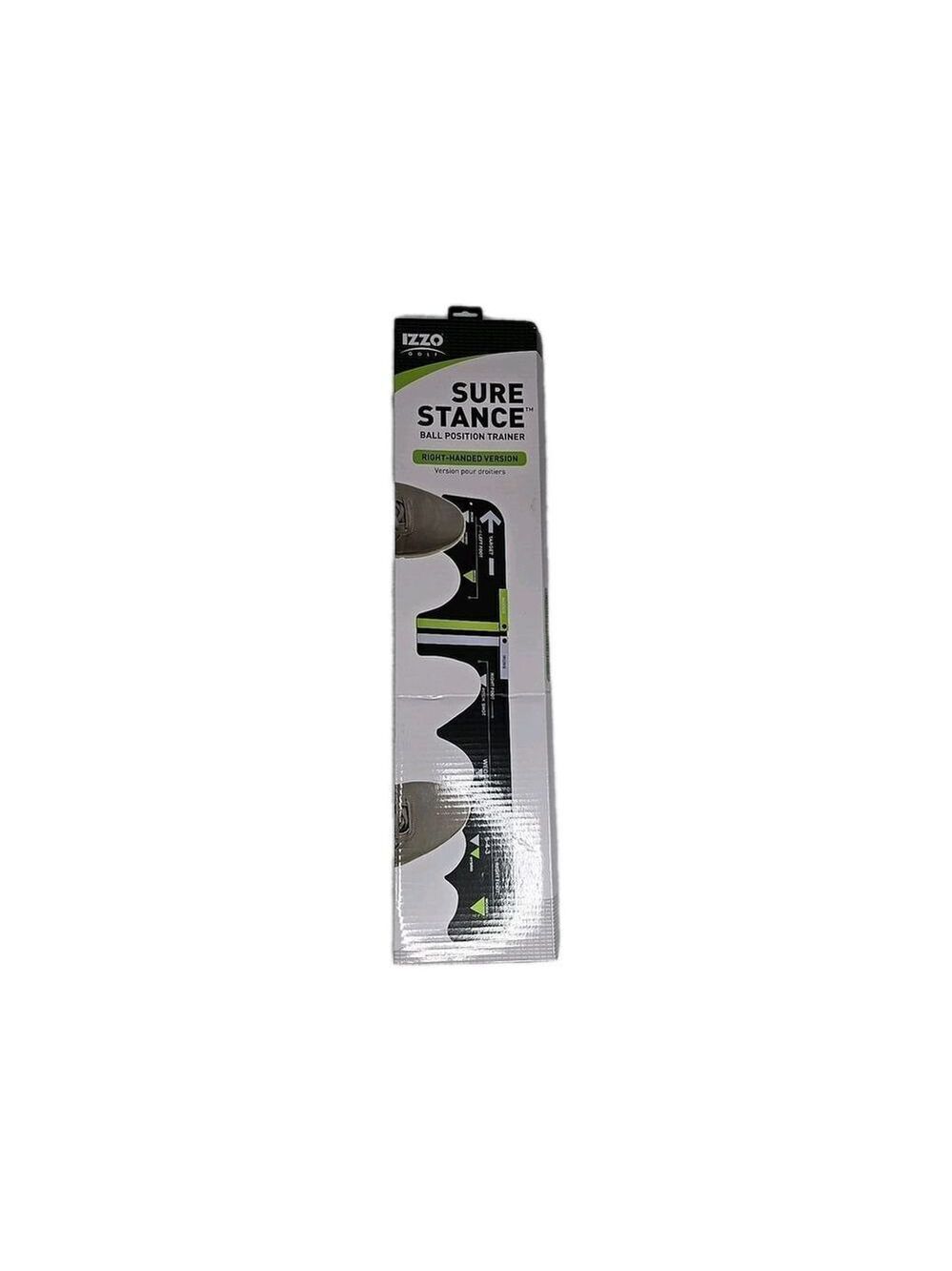 IZZO Golf Sure Stance Ball Position Trainer Right Handed Golf Training Aid